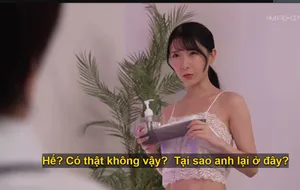 Em họ vú đẹp bị anh trai trả bài nhão lồn